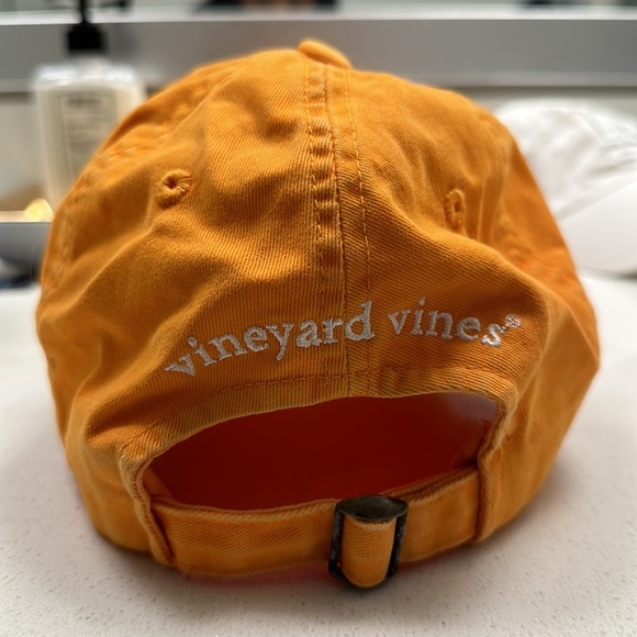 Orange Vineyard Vines Hat - Picture 2 of 2